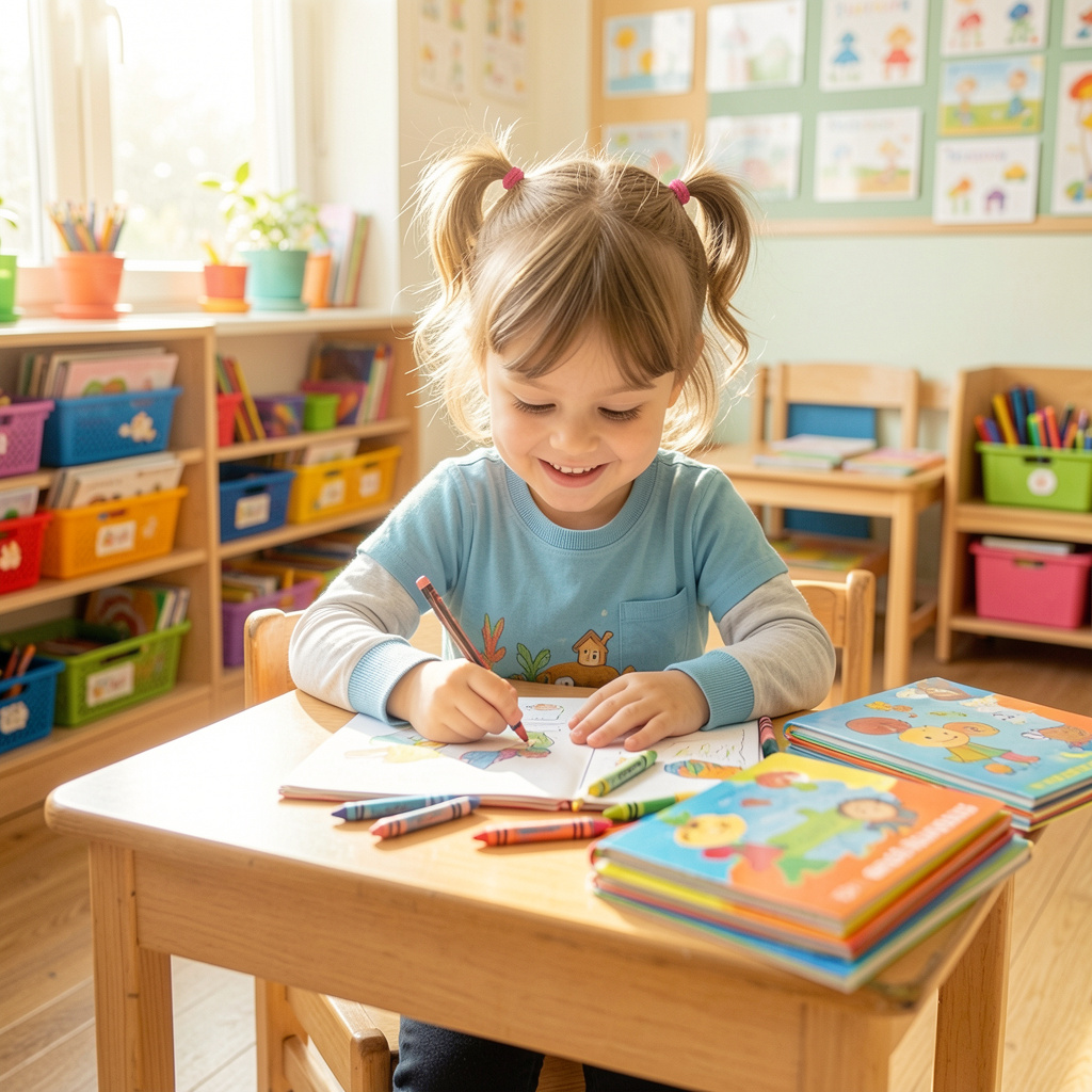 magnific happy kindergarten child 2957447838